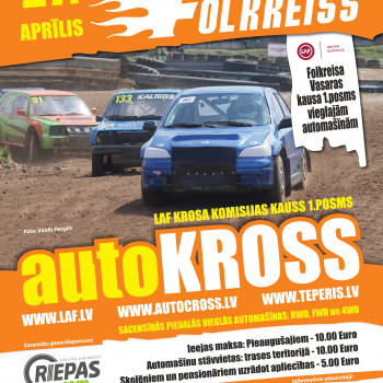 Folkreiss / Autokross 1.posms 27.04.2025. 