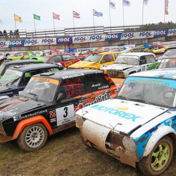 Sportisti aktīvi gatavojas Latvijas autokrosa čempionātam - 4rati