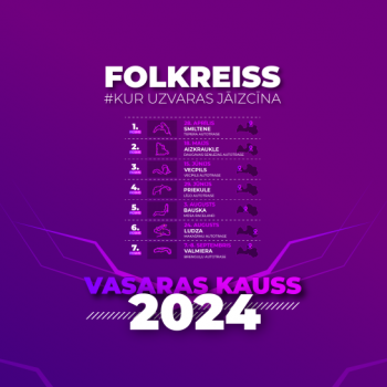 FOLKREISS/AUTOKROSS VASARAS 2024 KALENDĀRS.